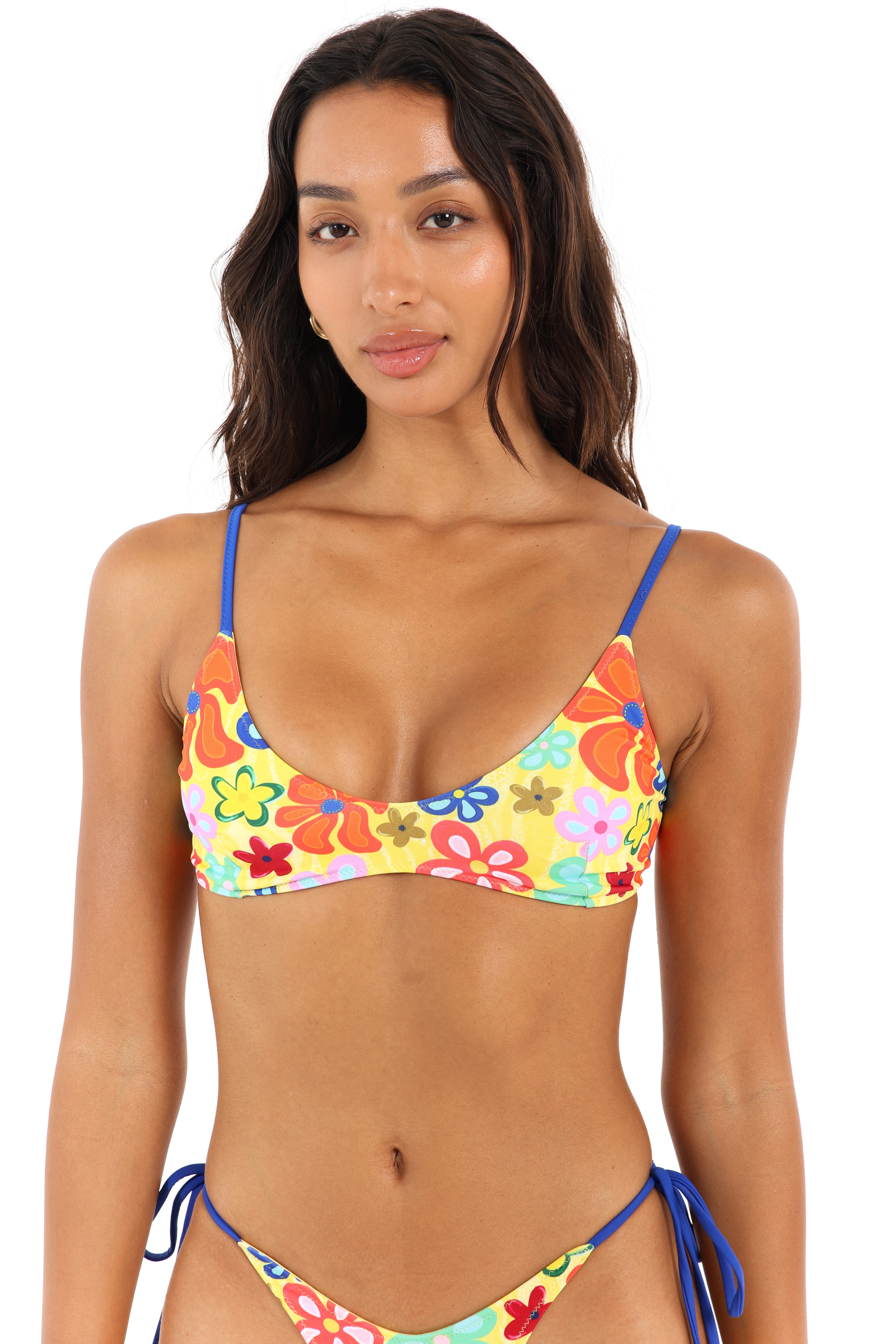 Scoop Top in ‘FIOLITA’ — Reversible