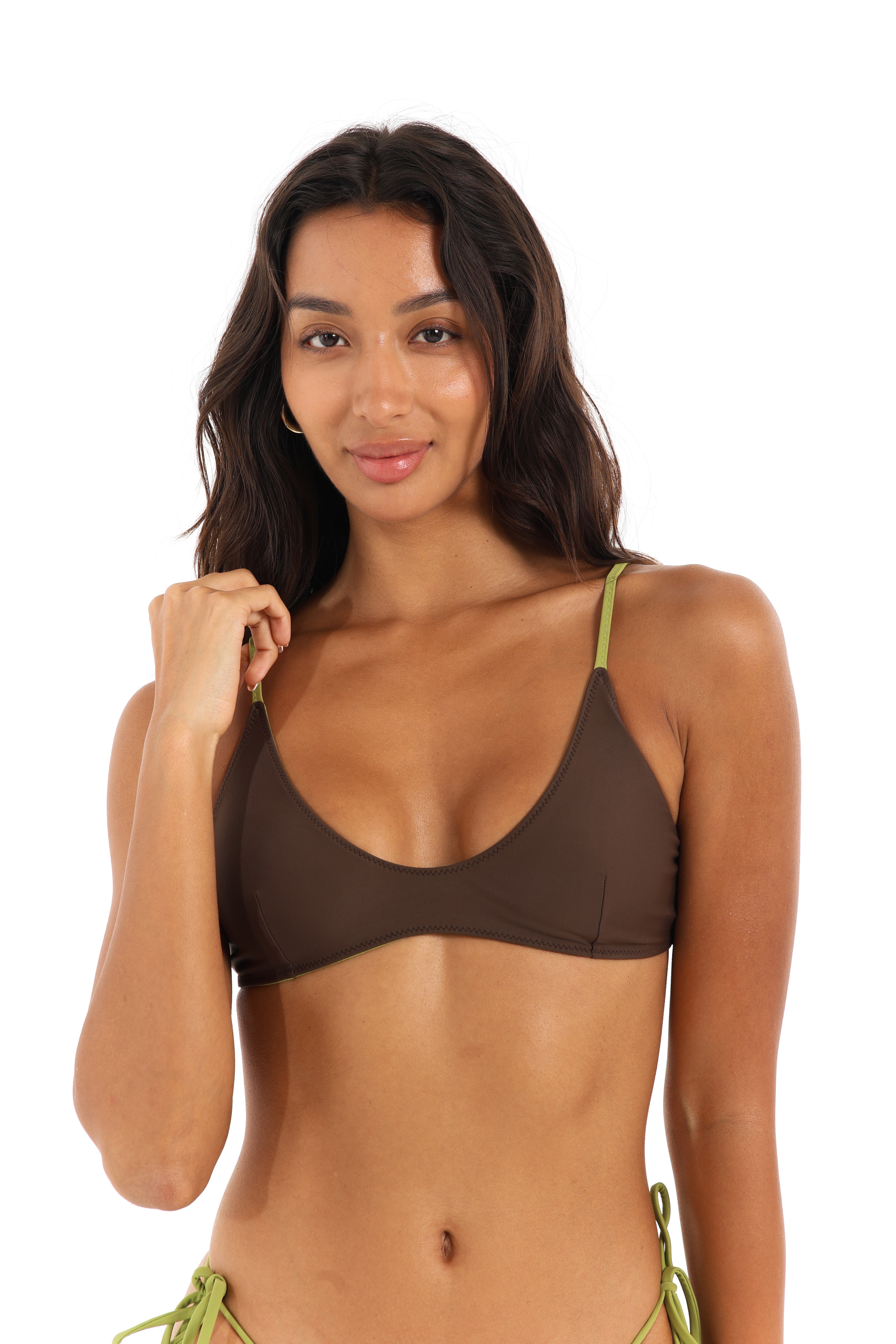 Scoop Top in ‘ARUNA’ — Reversible